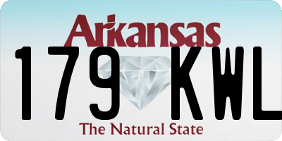 AR license plate 179KWL