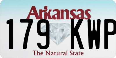 AR license plate 179KWP
