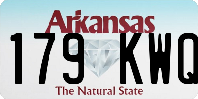 AR license plate 179KWQ