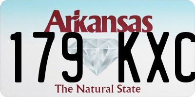 AR license plate 179KXC