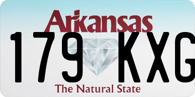 AR license plate 179KXG