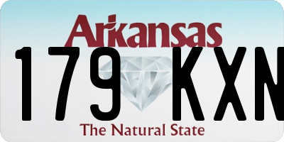 AR license plate 179KXN