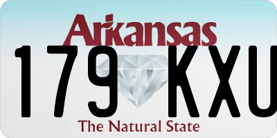 AR license plate 179KXU