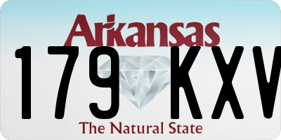 AR license plate 179KXV