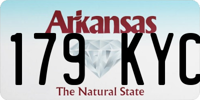 AR license plate 179KYC