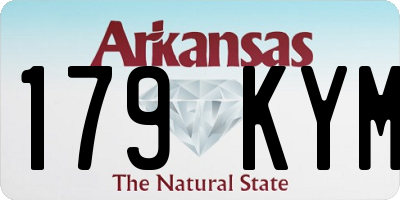 AR license plate 179KYM