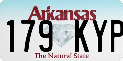 AR license plate 179KYP