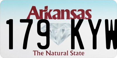 AR license plate 179KYW
