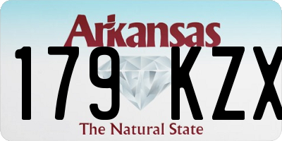 AR license plate 179KZX