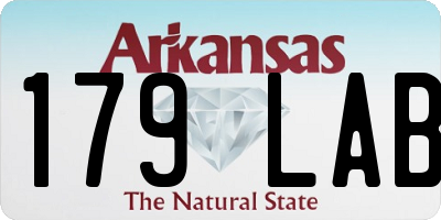 AR license plate 179LAB