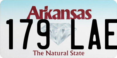 AR license plate 179LAE