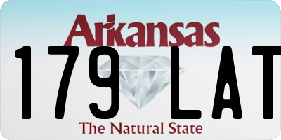 AR license plate 179LAT