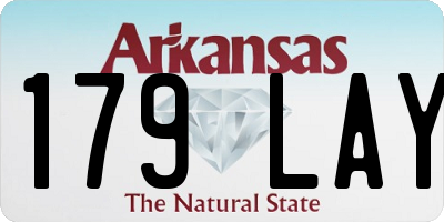 AR license plate 179LAY