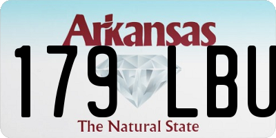 AR license plate 179LBU
