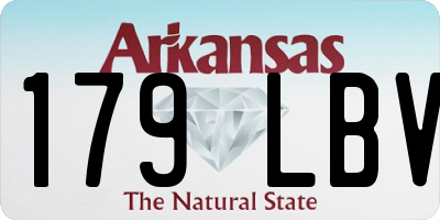 AR license plate 179LBV