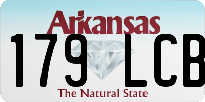 AR license plate 179LCB