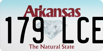 AR license plate 179LCE
