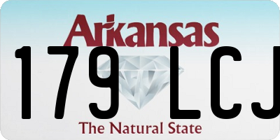AR license plate 179LCJ