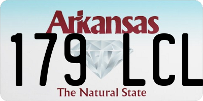 AR license plate 179LCL