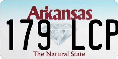 AR license plate 179LCP