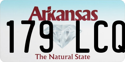 AR license plate 179LCQ
