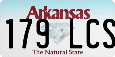 AR license plate 179LCS