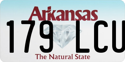 AR license plate 179LCU