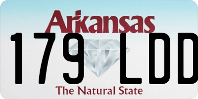 AR license plate 179LDD