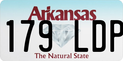 AR license plate 179LDP