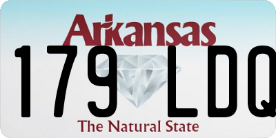 AR license plate 179LDQ