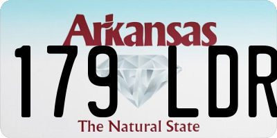 AR license plate 179LDR