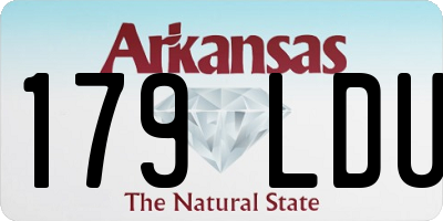 AR license plate 179LDU