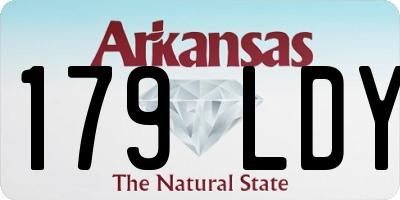 AR license plate 179LDY