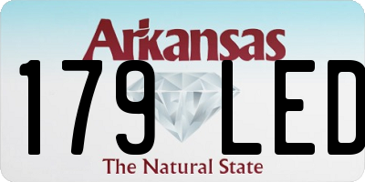 AR license plate 179LED