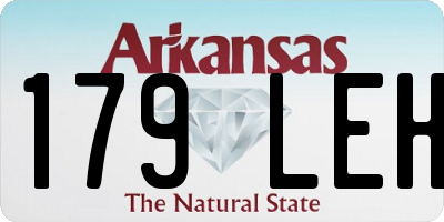 AR license plate 179LEH