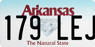 AR license plate 179LEJ