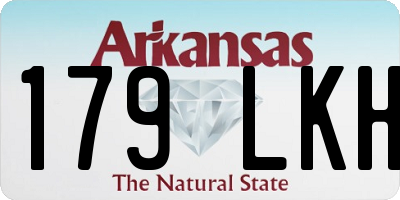 AR license plate 179LKH