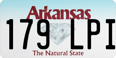 AR license plate 179LPI