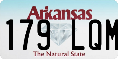 AR license plate 179LQM