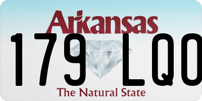 AR license plate 179LQO