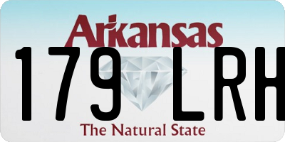 AR license plate 179LRH