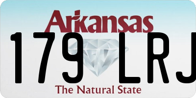 AR license plate 179LRJ