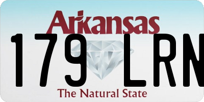 AR license plate 179LRN
