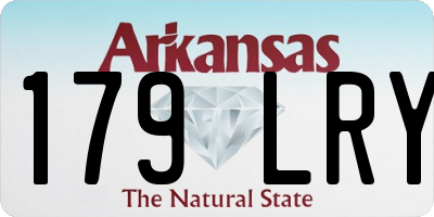 AR license plate 179LRY