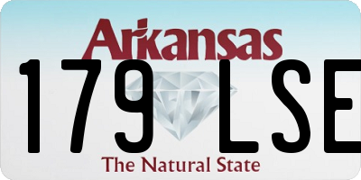 AR license plate 179LSE