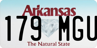AR license plate 179MGU