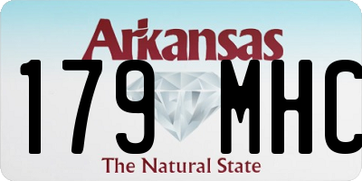 AR license plate 179MHC
