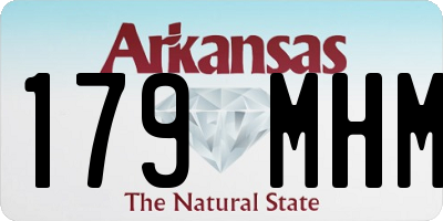AR license plate 179MHM