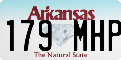 AR license plate 179MHP