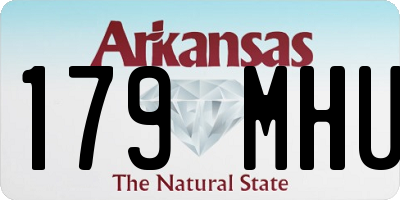 AR license plate 179MHU